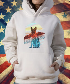 German Shepherd Multi Color T-Shirt