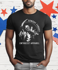 Gunday Funday Enthuzst Grim Reaper T-Shirt