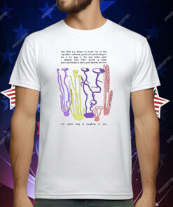 Hey Idiot You Forgot To Block Me On The Mycelium Network Good Luck Pretending To Be A Fun Guy T-Shirt