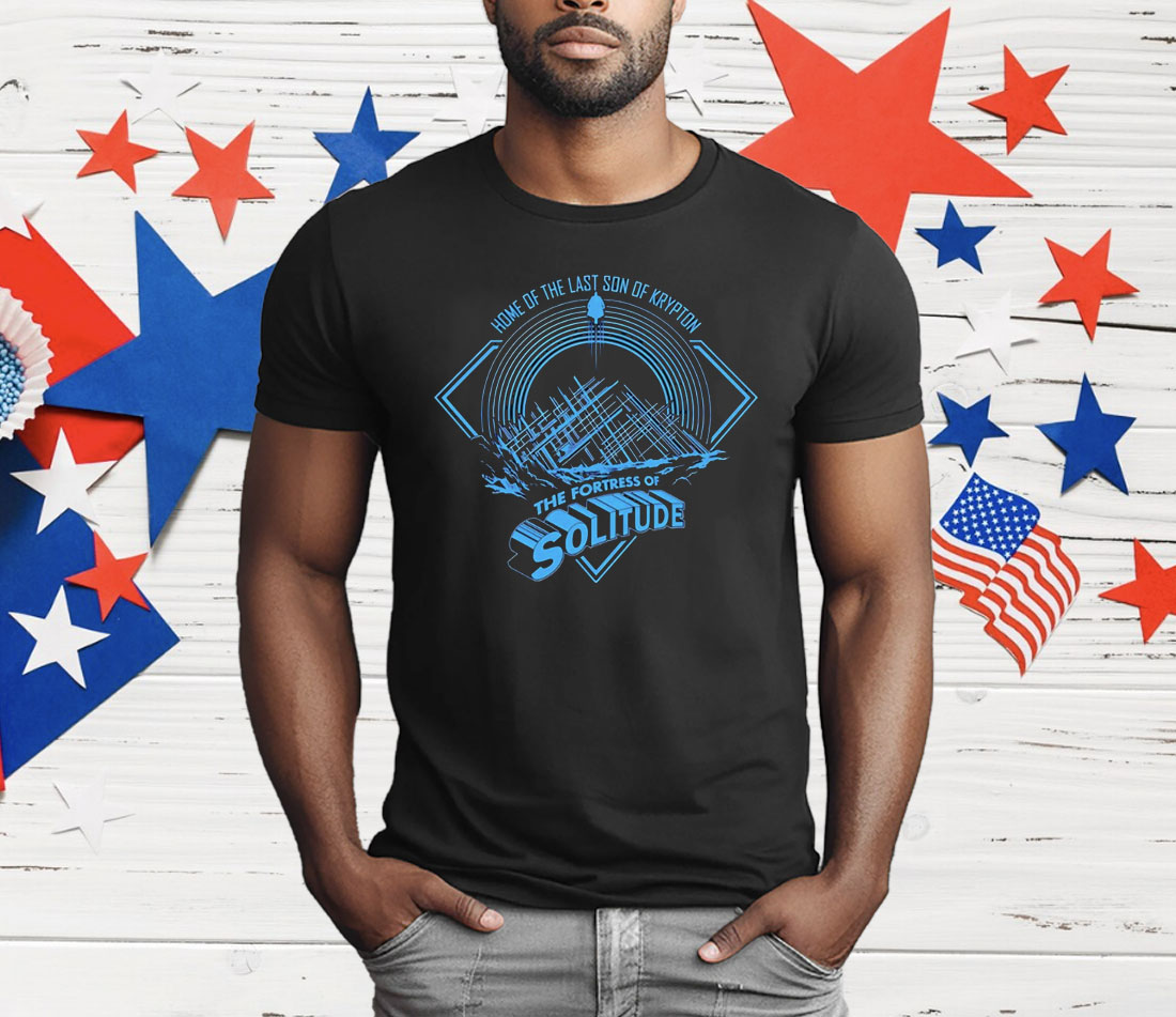 Home Of The Last Son Of Krypton The Fortress Of Solitude T-Shirt