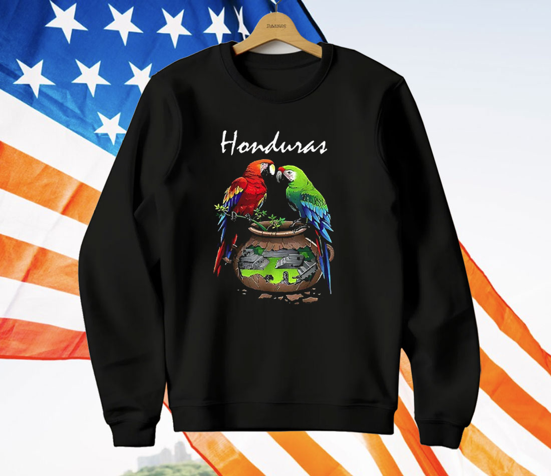 Honduras Parrots And Cultural landscape T-Shirt