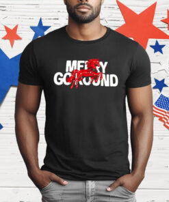 Horses Merry Go Round T-Shirt