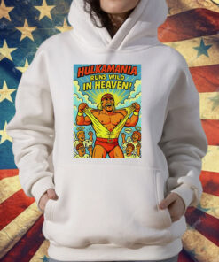 Hulk Hogan HulkaMania Runs Wild In Heaven T-Shirt
