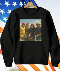 Hulk Hogan Ozzy Osbourne Phil Robertson And Toby Keith T-Shirt