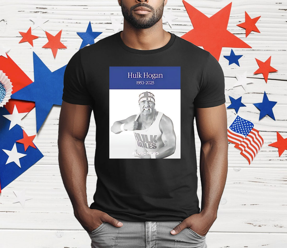 Hulk Hogan Ripping 1953 2025 T-Shirt