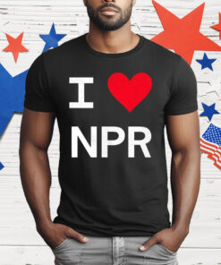 I Heart NPR T-Shirt