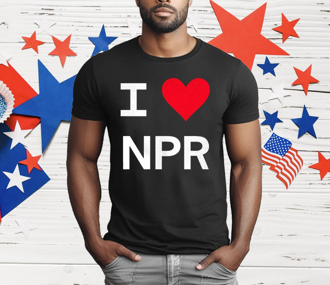 I Heart NPR T-Shirt