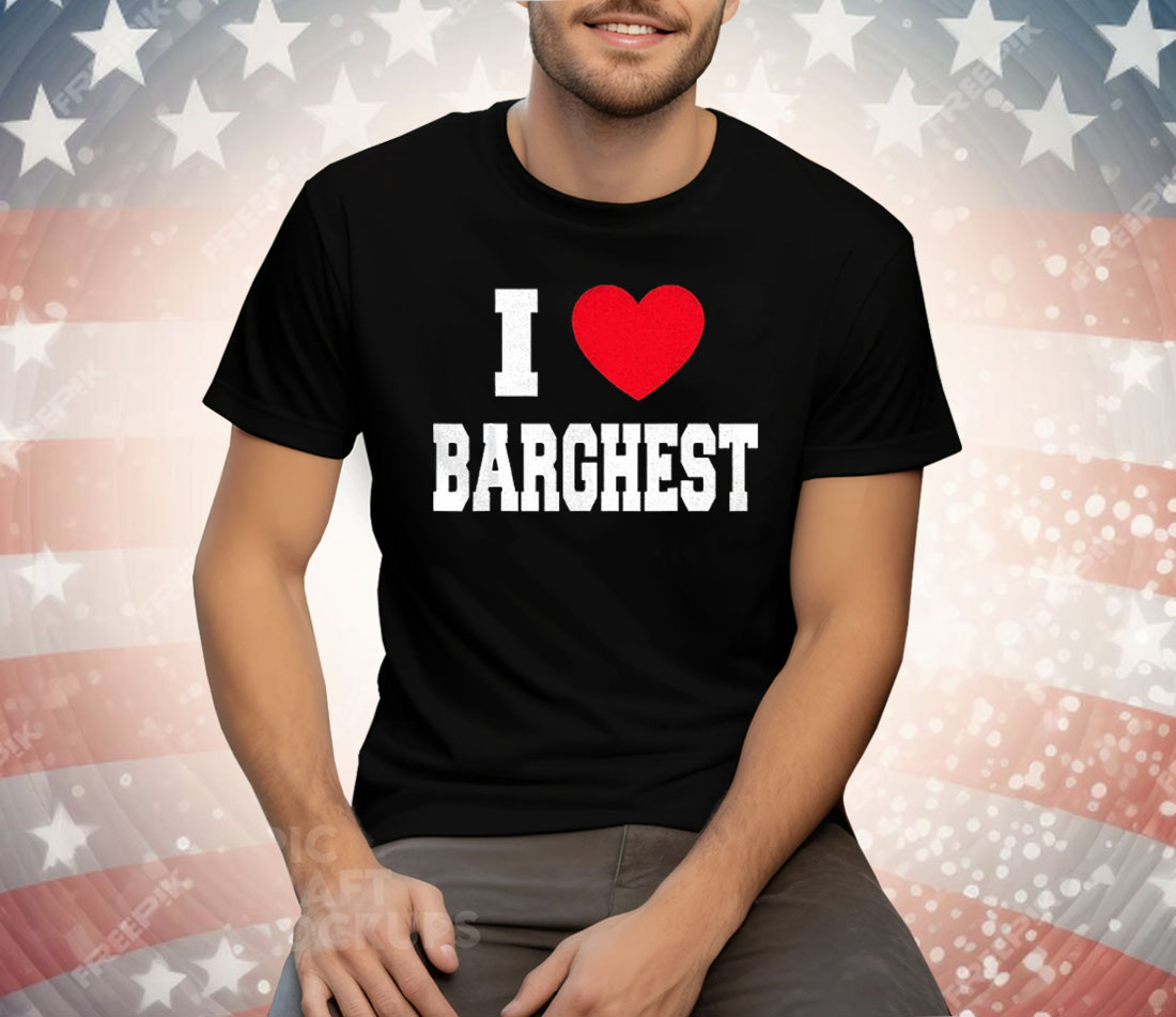 I Love Barghest Tee Shirt