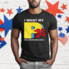 I Want My PBS Public Broadcasting Service T-Shirt