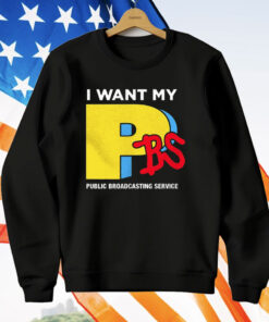 I Want My PBS Public Broadcasting Service T-Shirt