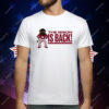 Indiana Hoosiers Hoosier The Bison Is Back Mascot T-Shirt