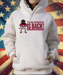Indiana Hoosiers Hoosier The Bison Is Back Mascot T-Shirt