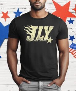 JLY Jesus Loves You Flame T-Shirt