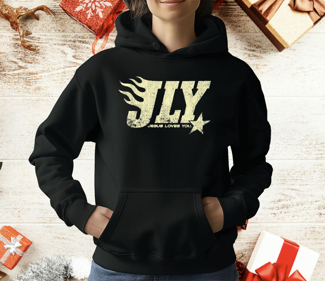 JLY Jesus Loves You Flame T-Shirt