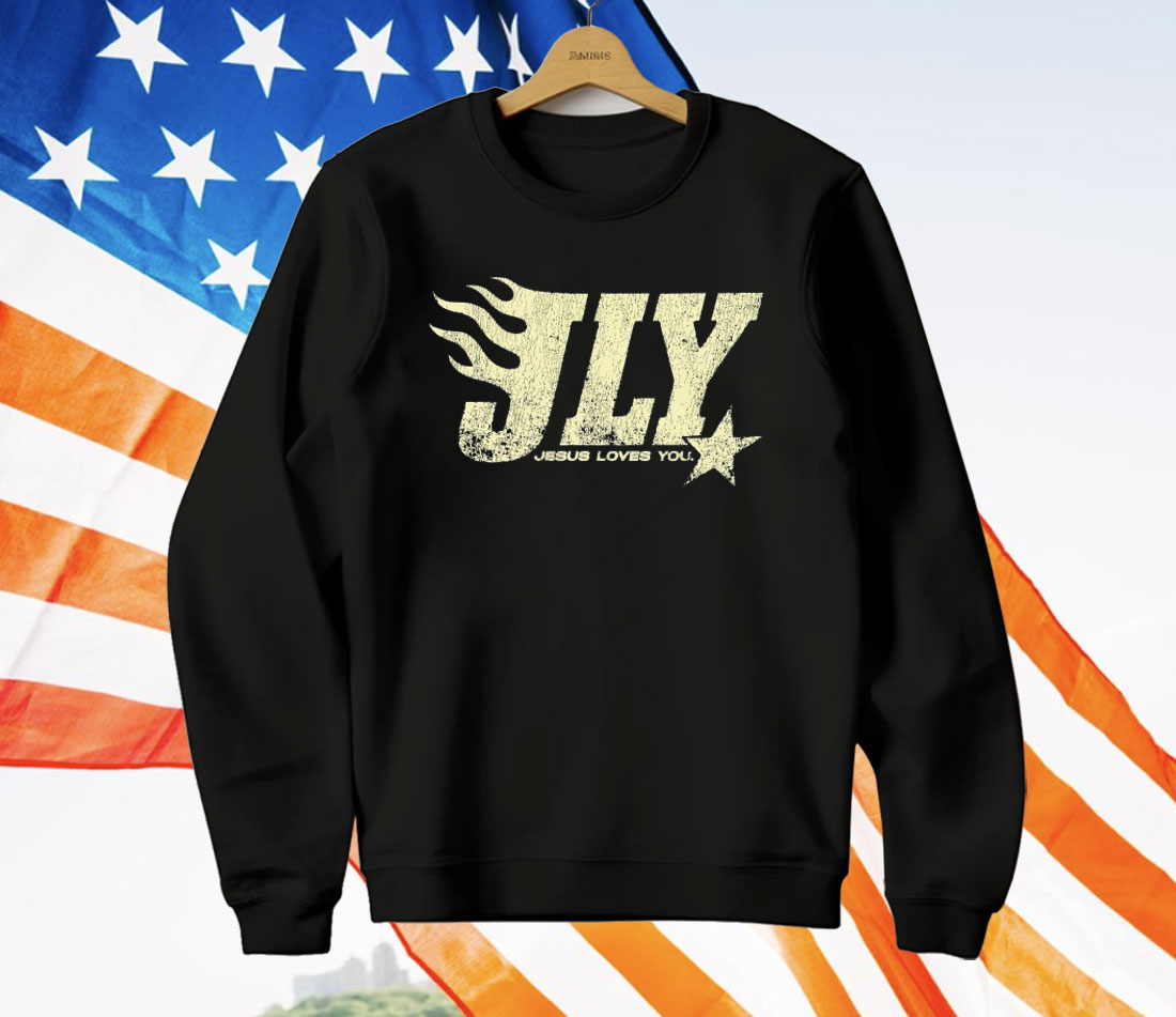 JLY Jesus Loves You Flame T-Shirt