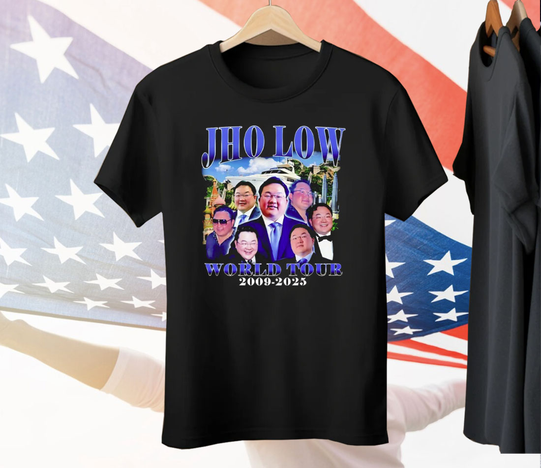 Jho Low World Tour 2009 2025 Tee Shirt
