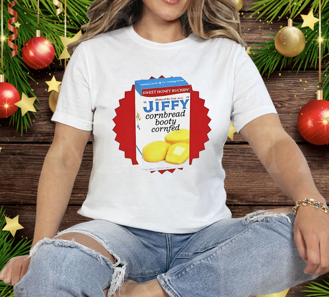 Jiffy Cornbread Booty Cornfed Tee Shirt