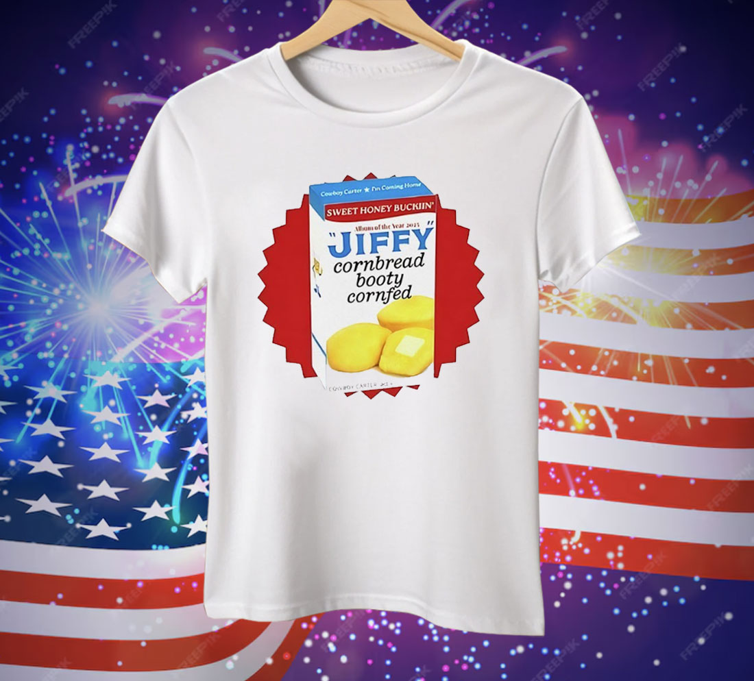 Jiffy Cornbread Booty Cornfed Tee Shirt