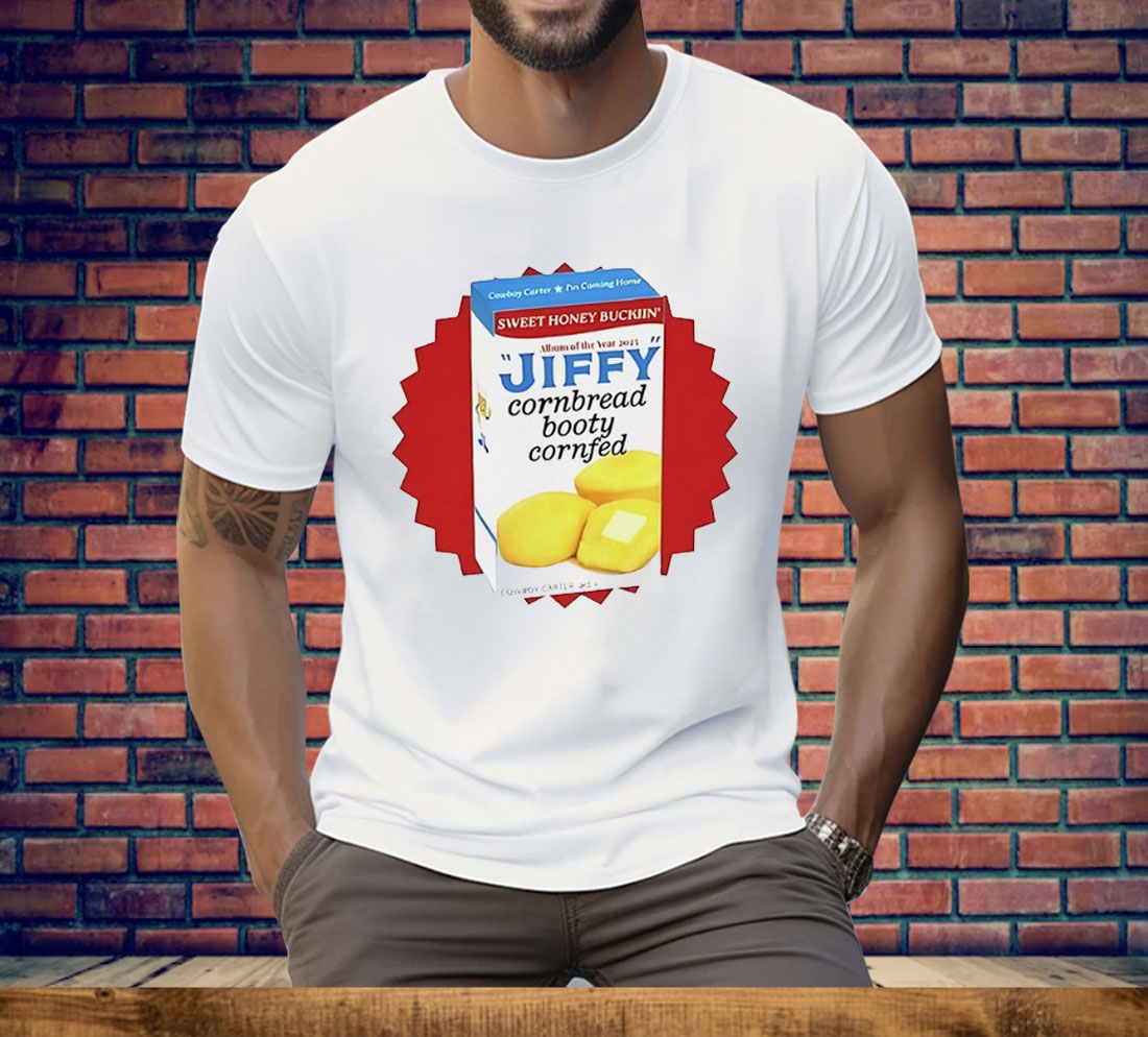 Jiffy Cornbread Booty Cornfed Tee Shirt