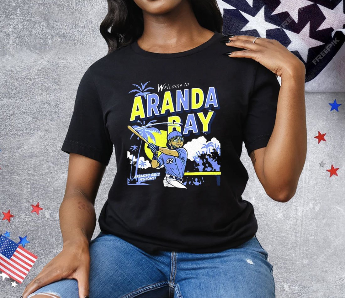 Jonathan Aranda Tampa Bay Rays Welcome To Aranda Bay Tee Shirt