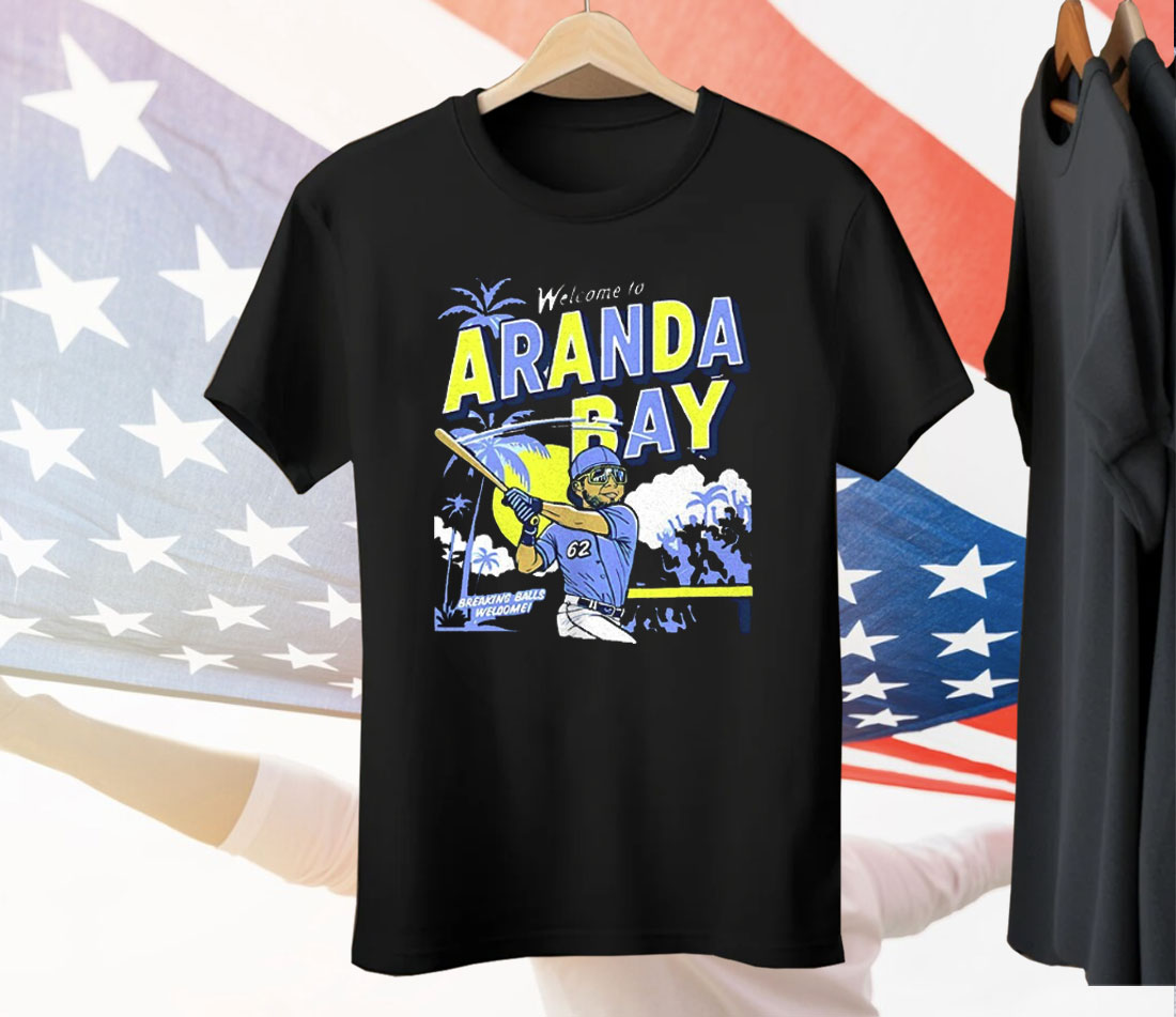 Jonathan Aranda Tampa Bay Rays Welcome To Aranda Bay Tee Shirt