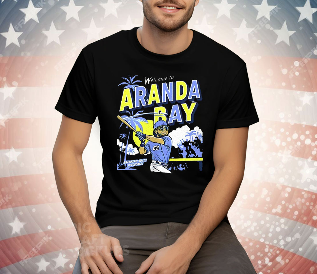 Jonathan Aranda Tampa Bay Rays Welcome To Aranda Bay Tee Shirt