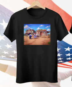 Kevin King Fun Scissortail Cowboy and his Best Girly Tee Shirt