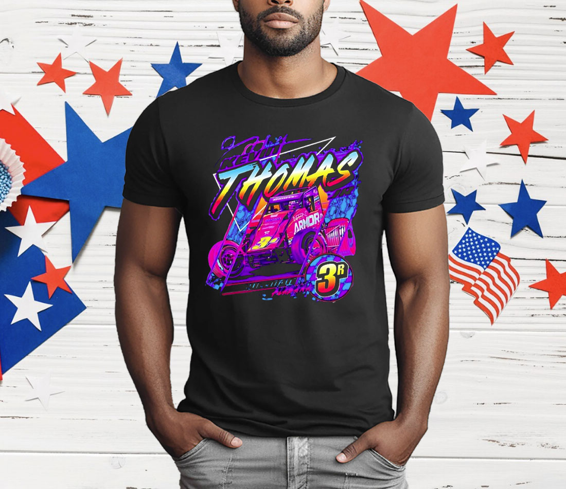 Kevin Thomas Jr. Cullman Alabama Rocksteady 3r Racing Car T-Shirt
