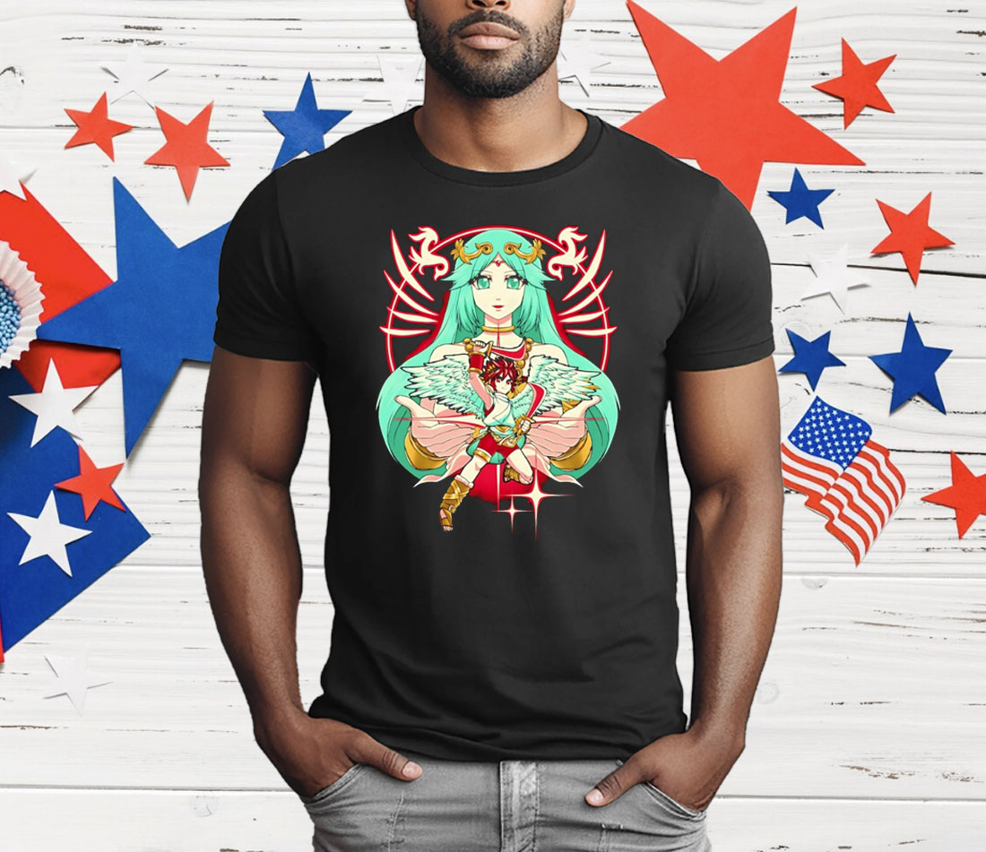 Kid Lcarus And Palutena Goddess Hero T-Shirt