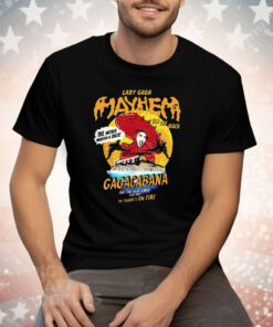 Lady Gaga Mayhem On The Beach Tee Shirt