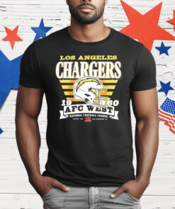 Los Angeles Chargers AFC West National Football League 1960 T-Shirt