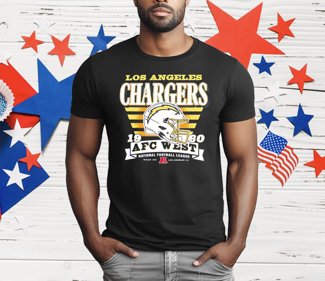Los Angeles Chargers AFC West National Football League 1960 T-Shirt