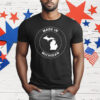 Made In Michigan Map T-Shirt