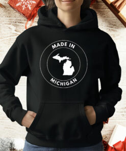 Made In Michigan Map T-Shirt