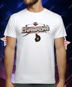 Ottawa Senators 2007 Eastern Conference Champions Official Locker Room Edition T-Shirt