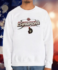 Ottawa Senators 2007 Eastern Conference Champions Official Locker Room Edition T-Shirt