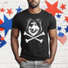 Pirate Reveille Flags Dog T-Shirt