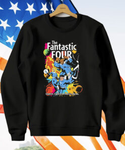 The Fantastic Four Scientists Explorers Protectors Heroes T-Shirt