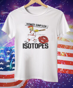 The Simpsons Springfield Isotopes Tee Shirt