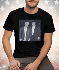 Trump And Jeffrey Epstein Shirt He Is On The List Tee Shirt