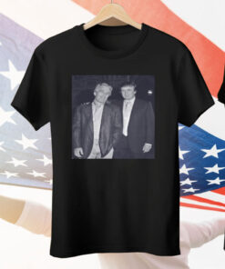 Trump And Jeffrey Epstein Shirt He Is On The List Tee Shirt