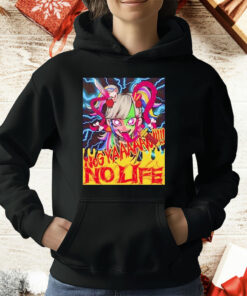 Unagi Sayaka No Life Cartoon T-Shirt