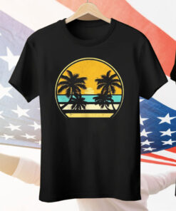 Vacation Beach life Summer Sunset Vibe Tee Shirt