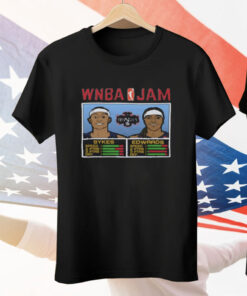 WNBA Jam Mystics Sykes And Edwards Tee Shirt