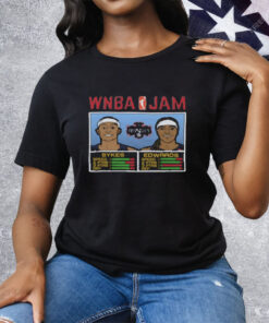 WNBA Jam Mystics Sykes And Edwards Tee Shirt