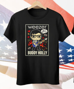 Weezer Buddy Holly Say It Ain’t So Tee Shirt