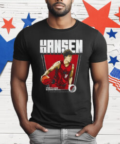 Yang Hansen Portland Trail Blazers Premiere T-Shirt