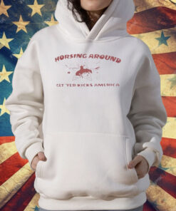 Americana Sydney Sweeney Horsing Around T-Shirt