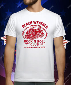 Beach Weather Rock N Roll Club USA Snake T-Shirt
