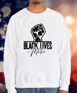 Black Lives Matter Strong Hand T-Shirt